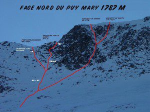 Face Nord du Puy Mary